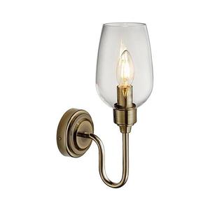 Endon 107792 - Nástenné svietidlo STOURTON 1xE14/6W/230V mosadz 107792 vyobraziť