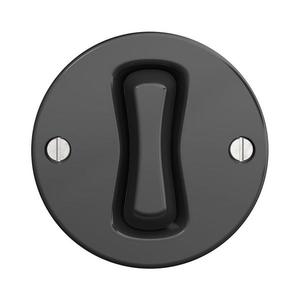 lap - Retro schodiskový vypínač bez rámika č. 6 antracit A/V1/6 vyobraziť