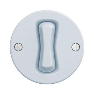 lap - Retro jednopólový vypínač bez rámika č. 1 modrá M/V1/1 vyobraziť