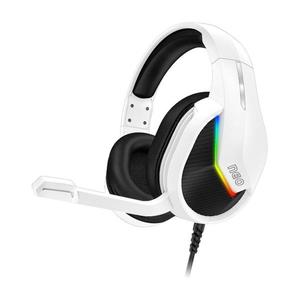 CONNECT IT CHP-3595-WH - LED RGB Herné káblové slúchadlá s mikrofónom biela/čierna CHP-3595-WH vyobraziť