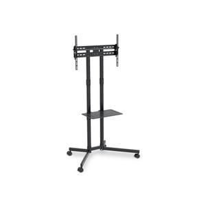 CONNECT IT CMH-9100-BK - Pojazdný stojan s policou pre TV 37-70” čierna CMH-9100-BK vyobraziť