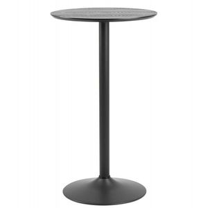 Okrúhly barový stôl Ibiza jaseň/čierny vyobraziť