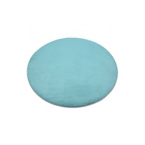 Okrúhly koberec BUNNY modrý vyobraziť