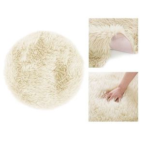 Okrúhly koberec Dokka hnedý vyobraziť