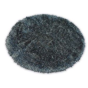 Okrúhly koberec LOVE SHAGGY čierny vyobraziť