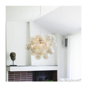 ByRydens 4200650-5503 - Luster na lanku GROSS GRANDE 8xG9/4W/230V dymová/hnedá 4200650-5503 vyobraziť