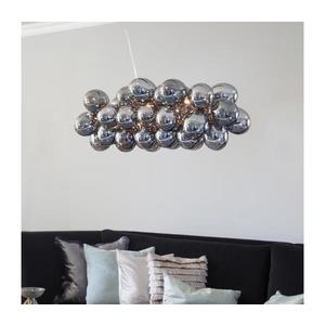 ByRydens 4200880-4505 - Luster na lanku GROSS BAR 8xG9/5W/230V dymová/čierna 4200880-4505 vyobraziť