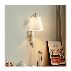 Brilagi - LED Nástenná lampa RAYA 1xE14/40W/230V + LED/3W biela/matný chróm BRI206 vyobraziť