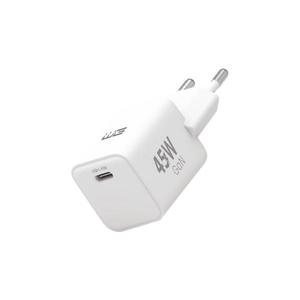 Winner Group - Rychlonabíjací adaptér 1xUSB-C Power Delivery 45W biela WINSITGAN45WH vyobraziť