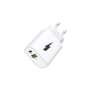 Winner Group - Rýchlonabíjací adaptér 1xUSB-C + 1xUSB-A Power Delivery 20W biela WINSIT1PD1USB vyobraziť