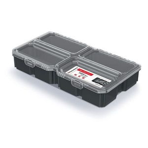 Organizér MESX BOX 28, 5x15, 8x5, 7 cm transparentní/černý vyobraziť