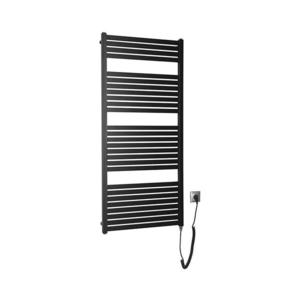 Aqualine - Kúpeľňový elektrický radiátor TONDI-E 600W/230V 133 cm matná čierna DE486T vyobraziť