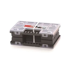 Organizér ZERGOS DUO 28, 7 x 18, 6 x 10 cm černo-červený vyobraziť