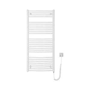 Aqualine - Kúpeľňový elektrický radiátor ORBIT-E 600W/230V 132 cm biela oblý ILEO36T vyobraziť