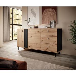 Skrinka BADIA dub/antracit 8590828986447 vyobraziť