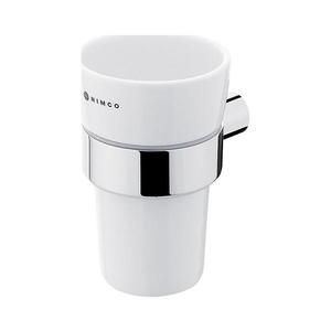 NIMCO BR 11058KU-26 - Nástenný stojanček na kefky BORMO biela/lesklý chróm BR 11058KU-26 vyobraziť