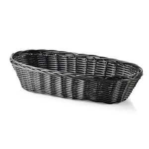 Oválný košík SINO 30x16, 5x7 cm antracitový vyobraziť