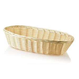 Oválný košík SINO 30x16, 5x7 cm béžový vyobraziť