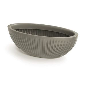 Oválný květináč LATIE 58 cm mocca vyobraziť