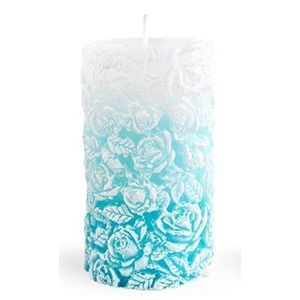 Parafínová svíčka DREAM 8x18, 5 cm tyrkysová vyobraziť