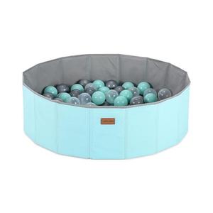 Detský suchý bazén s loptičkami pr. 80 cm modro-sivý 306WLG1106 vyobraziť
