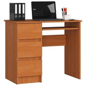 Písací stôl A-6 90 cm jelša ľavý vyobraziť