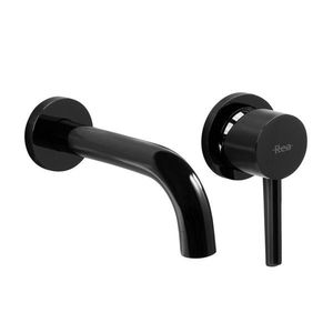 REA - Podomietková umývadlová batéria čierna metalická + BOX REA-B4421 vyobraziť