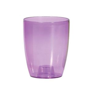 Plastový květináč na orchidej COUBIS ORCHID transparentní fialový vyobraziť