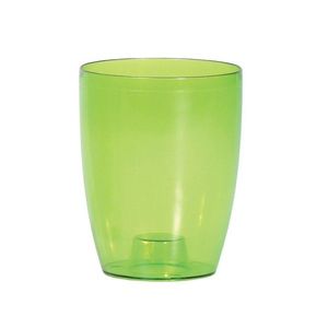 Plastový květináč na orchidej COUBIS ORCHID transparentní zelený vyobraziť