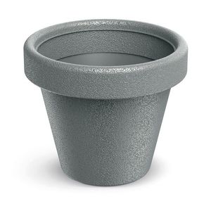 Plastový květináč ORIGINAL šedý matný vyobraziť