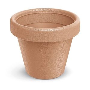 Plastový květináč ORIGINAL terakota matný vyobraziť