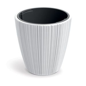 Plastový květináč OROS bílý matný vyobraziť