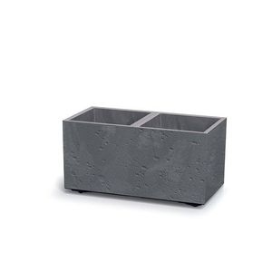 Plastový květináč SIERRAS CASE BETON EFFECT marengo vyobraziť