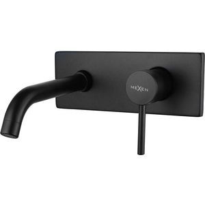 Podomietková umývadlová batéria Mexen ALMA 75115-70 čierna vyobraziť