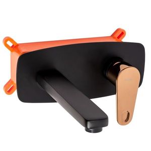 Podomietková umývadlová batéria Rea Mild čierna vyobraziť