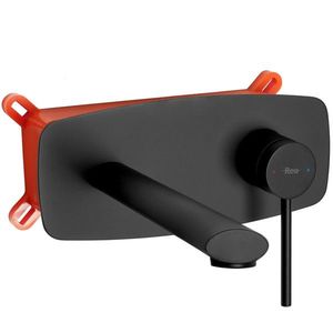 Podomítková umyvadlová baterie REA OVAL + BOX černá vyobraziť