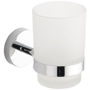 Pohár na zubné kefky s úchytom na stenu MEXEN TIBER chróm vyobraziť