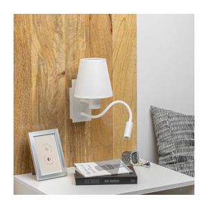 Brilagi - LED Nástenná lampa NUBILA 1xE27/25W/230V + LED/3W biela BG1559+BG1573 vyobraziť