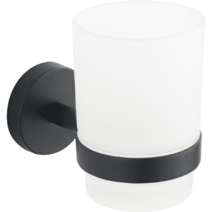 Pohárik na zubné kefky s úchytom MEXEN LOFT čierny / matný vyobraziť