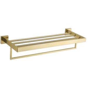 Polička na uteráky MEXEN VOX zlatá vyobraziť