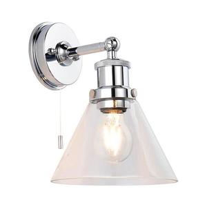 Endon 95513-Kúpeľňové nástenné svietidlo TOULON 1xE27/10W/230V IP44 lesklý chróm 95513 vyobraziť