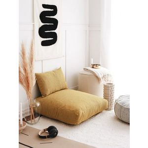 Polštář na podlahu DOKUMA hořčicový vyobraziť