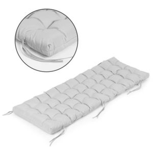 Polstr na zahradní lehátko Rotke 145x52 cm šedý vyobraziť