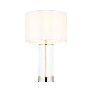 Endon 102674 - Stmievateľná stolná lampa LESSINA 1xE27/10W/230V lesklý chróm/biela 102674 vyobraziť