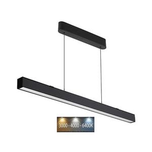 LED Luster na lanku LED/40W/230V 3000/4000/6400K čierna 10468 vyobraziť