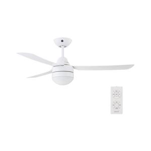 BAYSIDE 531016 - Stropný látor MEGARA 2xE14/15W/230V biela + DO 531016 vyobraziť