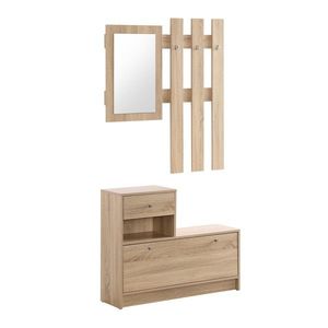 Predsieňová stena Houseland Bolea dub sonoma vyobraziť