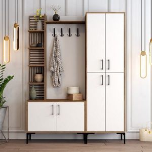 Predsieňová stena Viyana orech/biela vyobraziť