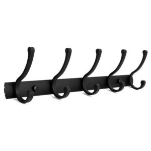 Predsieňový vešiak ZAROS čierny vyobraziť