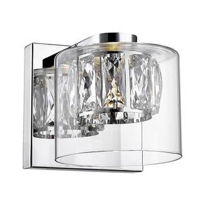 Zuma Line W0389-01A-B5AC - LED Krištáľové nástenné svietidlo GEM LED/5W/230V W0389-01A-B5AC vyobraziť